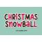 Christmas Snowball Font Free Download OTF TTF | DLFreeFont