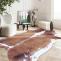 Modern Cowhide Rug Ecological Faux Fur Shaped Leather Carpets - Warmly Home