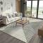 Living Room Geometric Rug Creative Symmetry Visual Carpet for Indoor Floor - Warmly Home