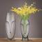 Glass Face Vase Unique Shaped Nordic Style Plant Floral Flowerpot Home Interior Decor - Warmly Design