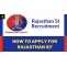 How to Apply for Rajasthan SI? - Utkarsh Classes