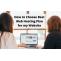How To Choose The Best Hosting Plan For Your Business 