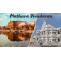 How far is Vrindavan from Mathura?