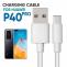 Huawei P40 Pro USB PVC Charger Cable | Mobile Accessories