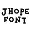 Jhope Font Free Download OTF TTF | DLFreeFont