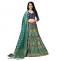  Buy KIND Women's Jacquard & Banarasi Silk Lehenga Choli at Amazon.in - Venus Dresses 