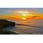 Beautiful sunsets on beach