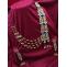 LA TRENDZ TRADITIONAL RAJWADI RUBY PARTY WEAR NECKLACE SET FOR WOMEN