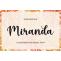 Miranda Font Free Download OTF TTF | DLFreeFont