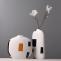 Modern Ceramic Vase Designer Flower Container Pot For Living Room - Warmly Design