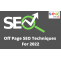 Off Page SEO Techniques For 2022