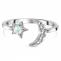 opal ring , opal silver ring 