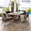 best dining furniture set in patio area