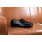 Portsmouth - Men's Black Leather Penny Loafer By Barker