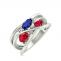 Buy Gemstone Rings Designs Online Starting at Rs.9067 - Rockrush India