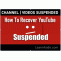 YouTube Account Suspended-How To Recover