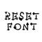 Reset Font Free Download OTF TTF | DLFreeFont