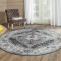 Vintage Persian Oriental Round Rugs for Living Room - Warmly Home