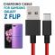 Samsung Z Flip Braided Charging Cable | Mobile Accessories