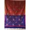 Cotton Silk Saree - Red and Blue - Ayanna Sarees