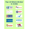 List of Top 10 Stock Brokers in India 2018-19 | Top 10 Online Brokers