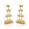 Buy Gold Earrings Designs Online Starting at Rs.4400 - Rockrush India