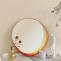 Unique Mirrors Dream Color Shaped Wall Looking Glass Decor - Warmly Design