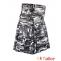 Black &amp; White Camo Utility kilt For Men's Custom Made