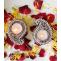 Buy candle holder online | Wooden Paisley-shaped Candle Holder
