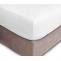 200 Thread Count White Cotton Fitted Sheet 26 cm Deep 10&quot;