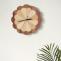 Wooden Clock Modern Designer Floral Foot Shaped Wall Clocks Decor - Warmly Life