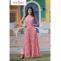 Pretty Pastel Pink Maxi Dress with Bow: Buy Women Maxi Dress Online in India